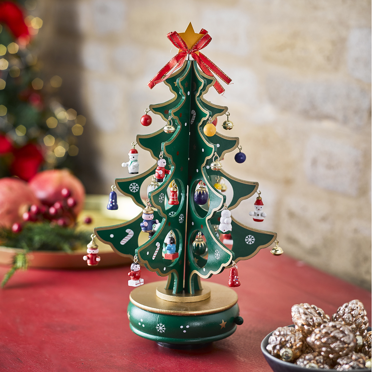 Musical Spinning Tree Decoration