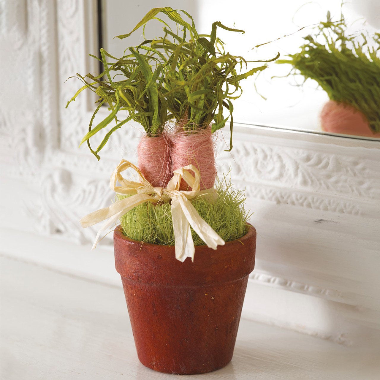 Potted Carrot Decoration