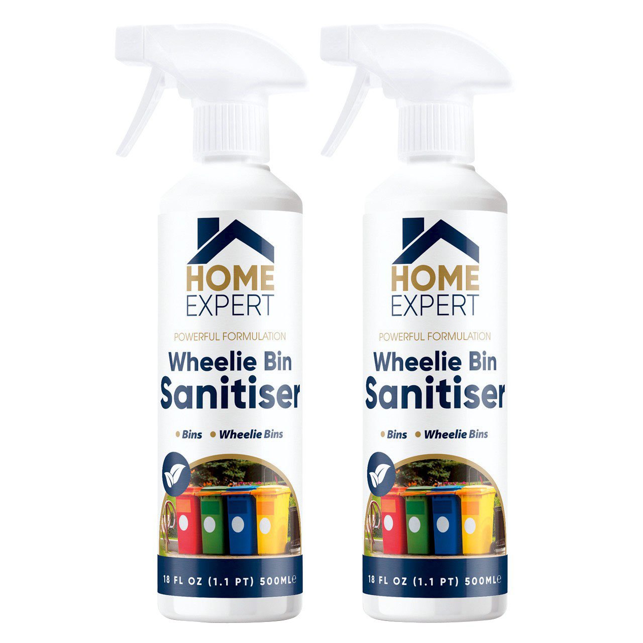 Wheelie Bin Sanitiser 500ml - Pack of 2