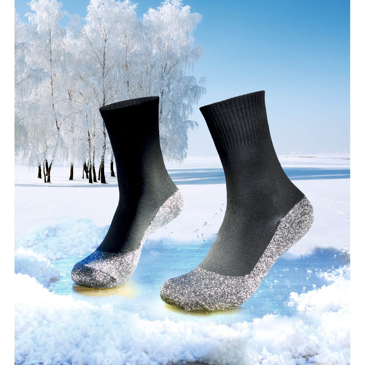 Below Zero Aluminium Fibre Thermal Socks