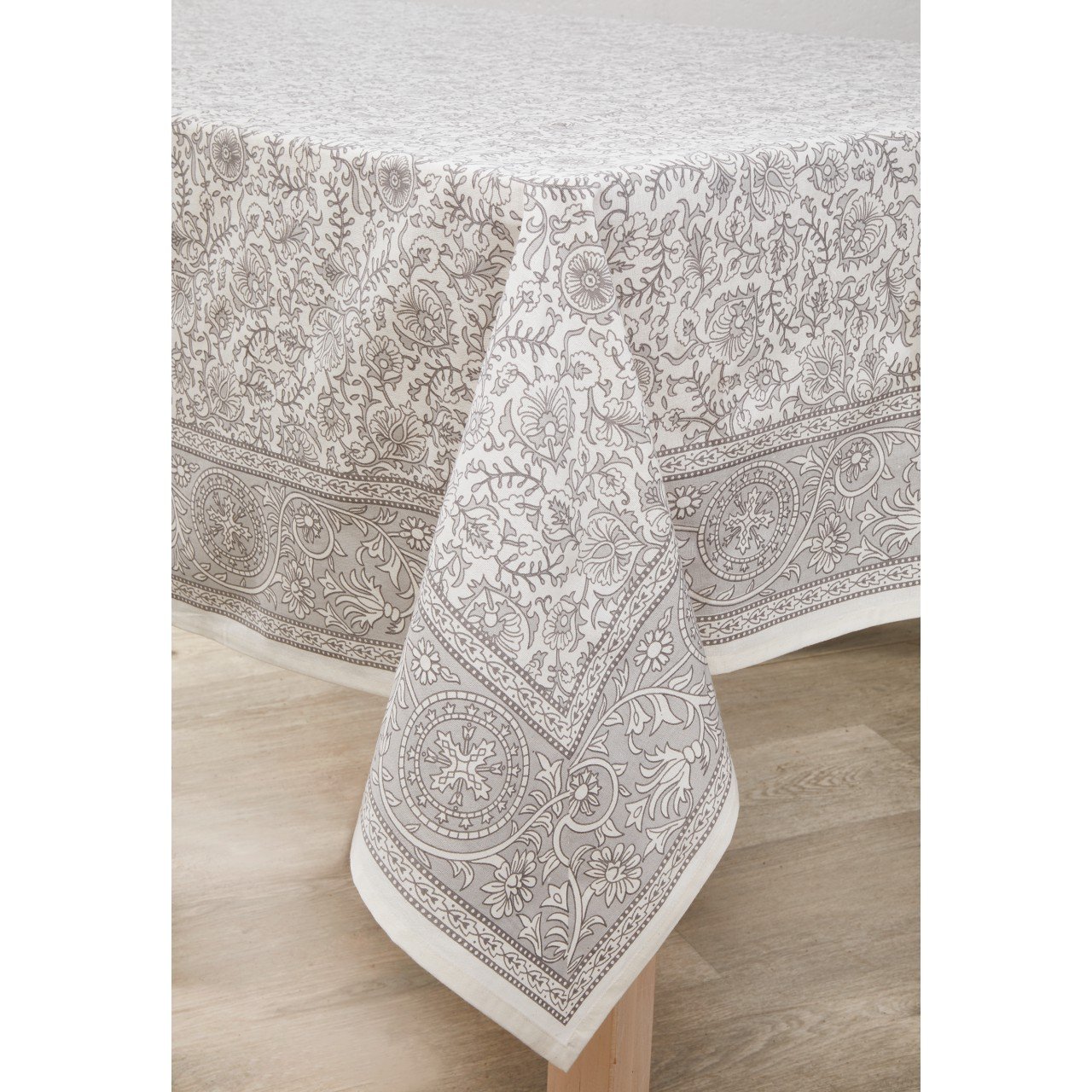 Traditional Indian Hand Printed Tablecloth