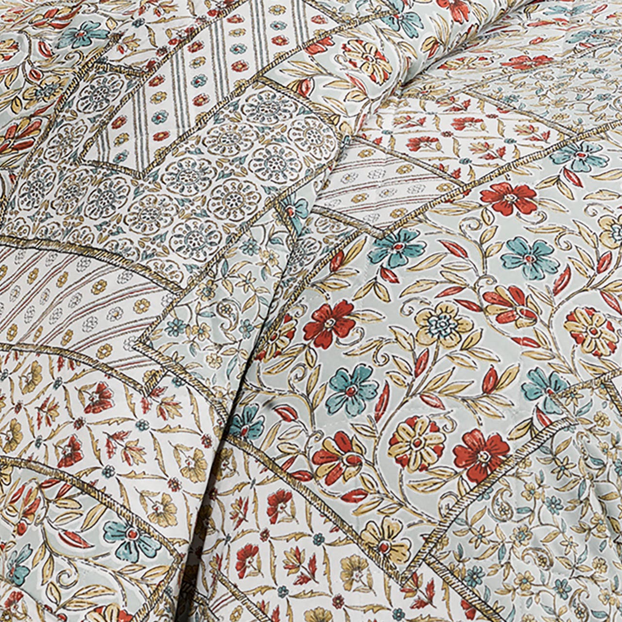 Vintage Reversible Duvet Set