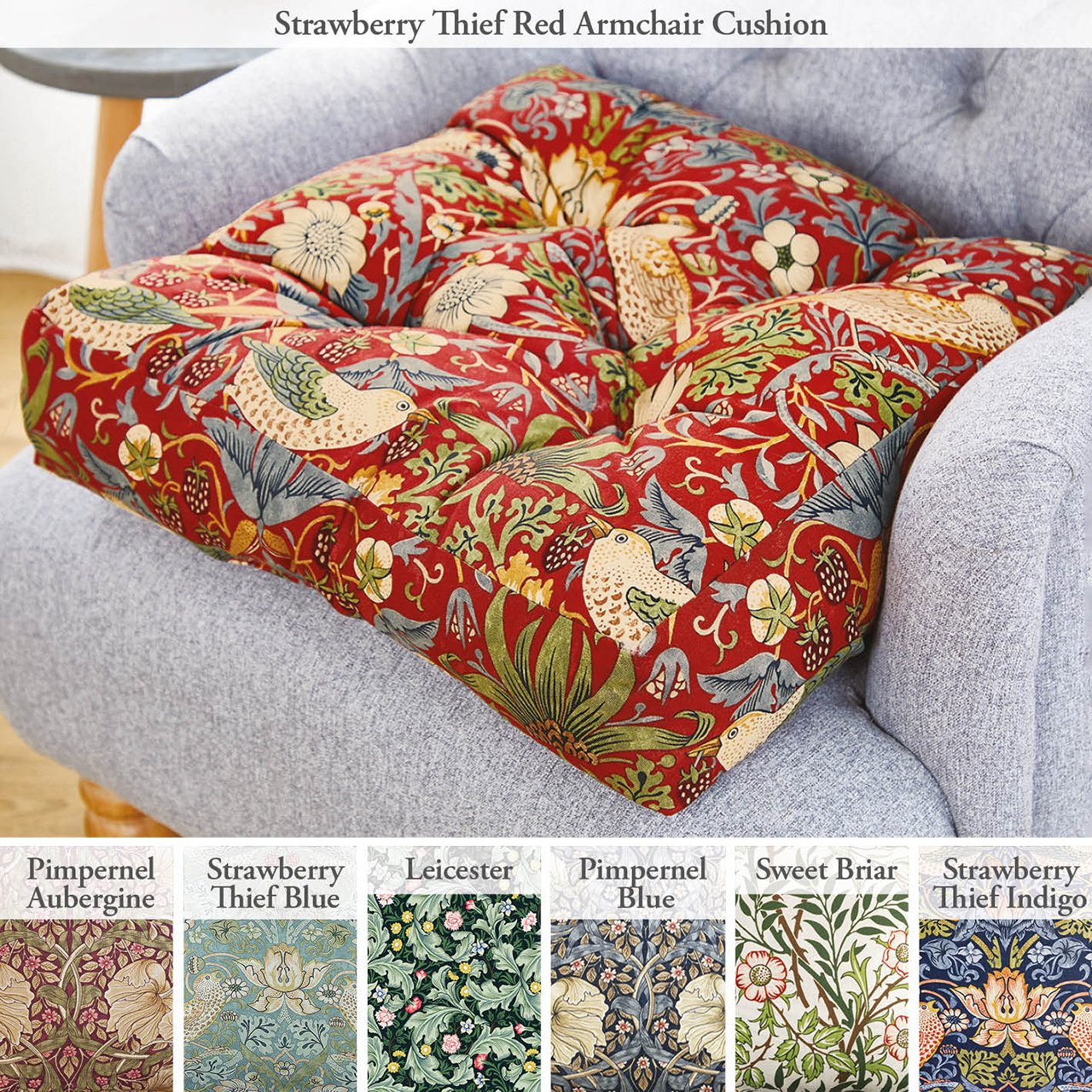 William Morris Booster Cushions