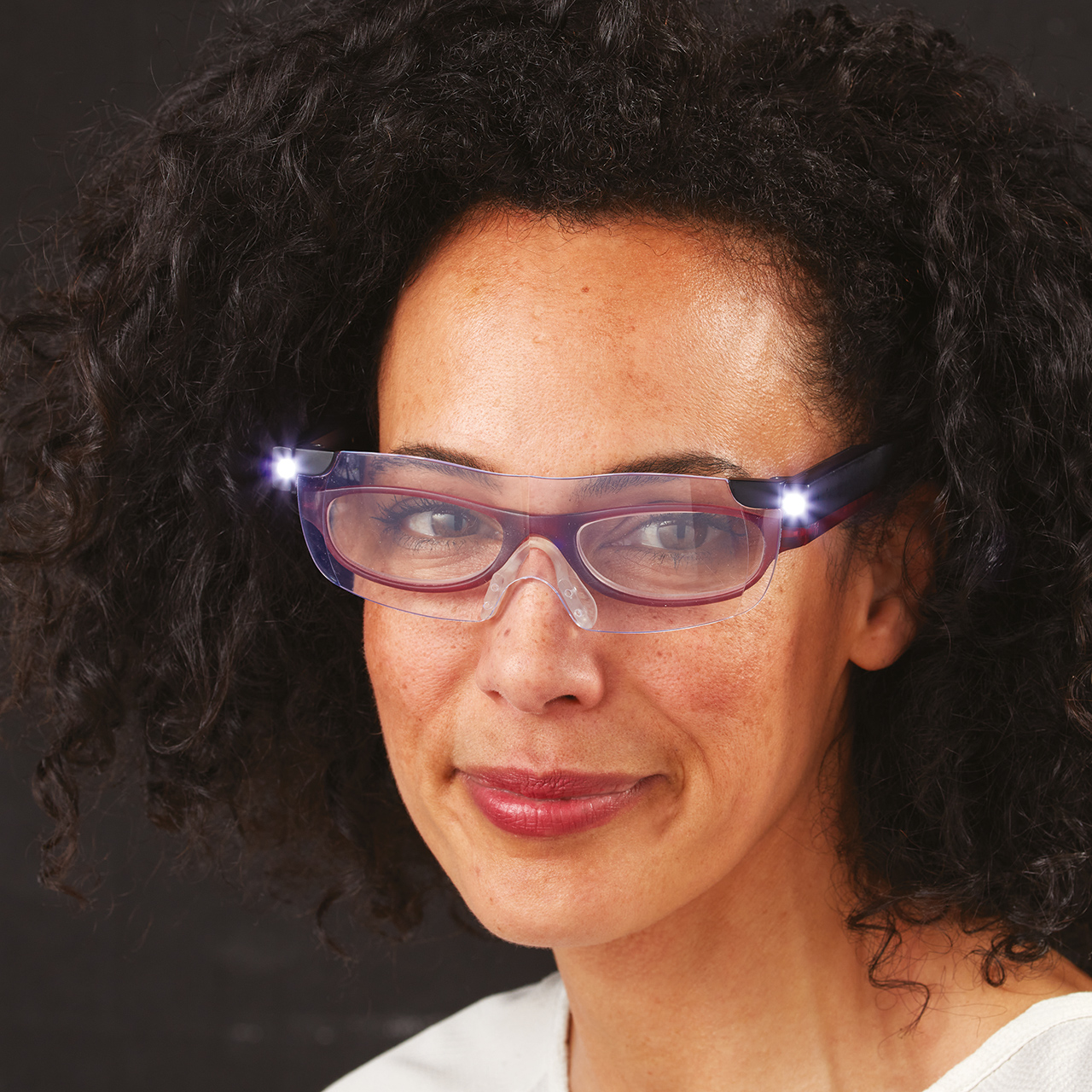 Magnifying LED Glasses