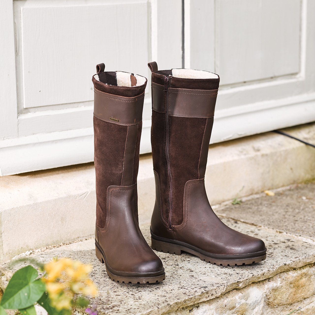 Cotswold Leather Suede Waterproof Boots