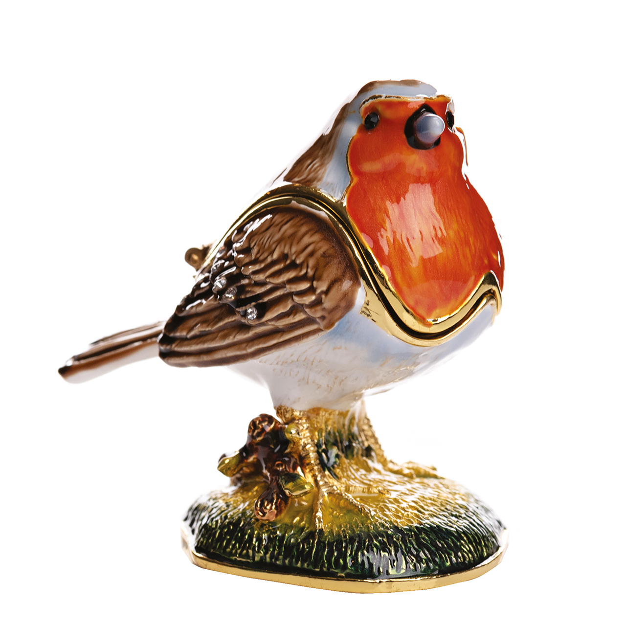 Treasured Trinkets Box - Robin