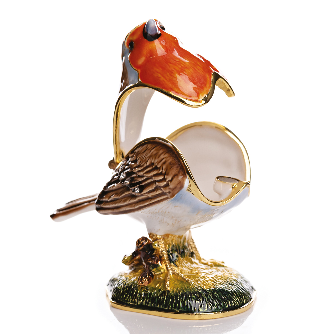 Treasured Trinkets Box - Robin