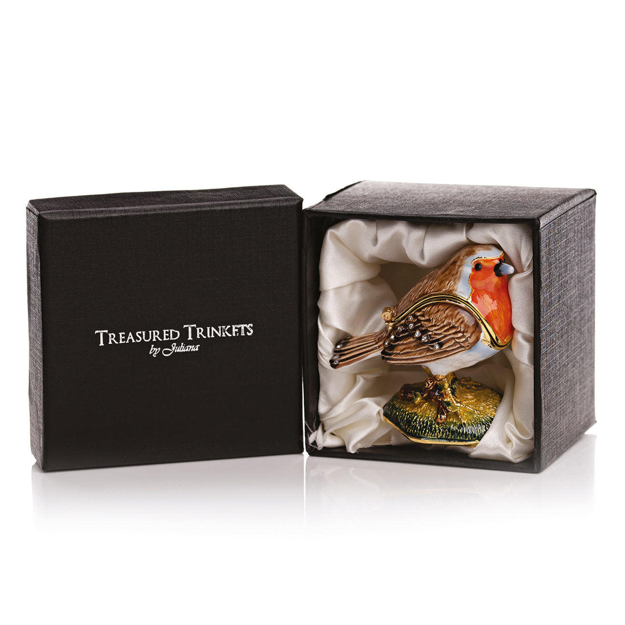 Treasured Trinkets Box - Robin