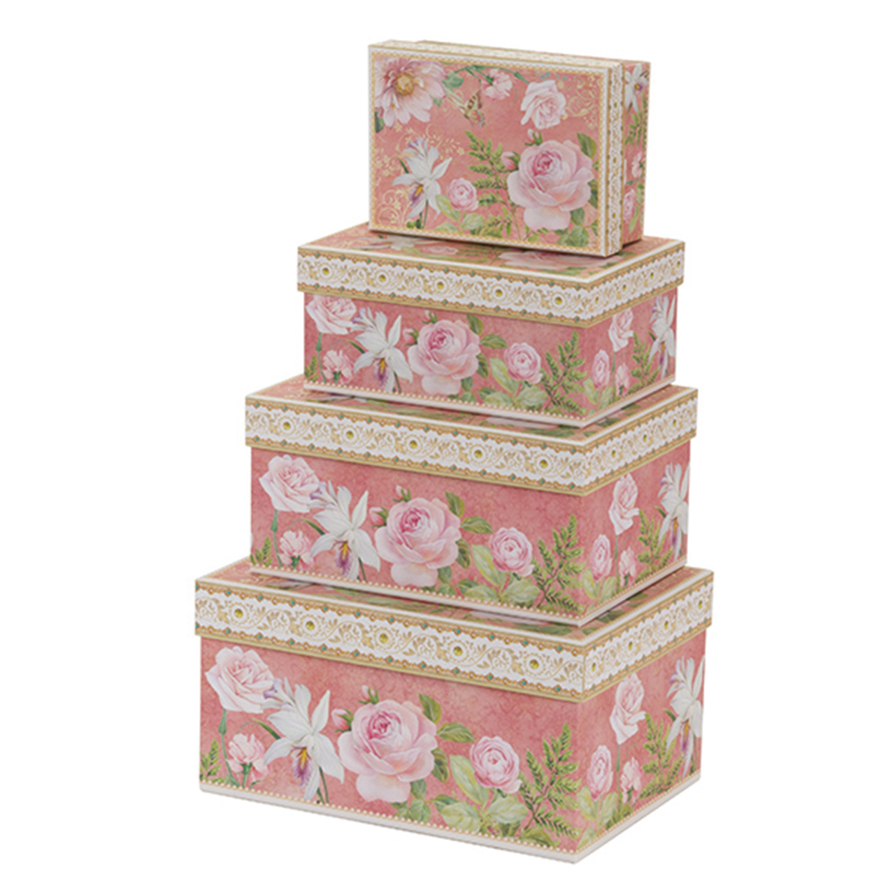 Nesting Storage Boxes - Set of 4