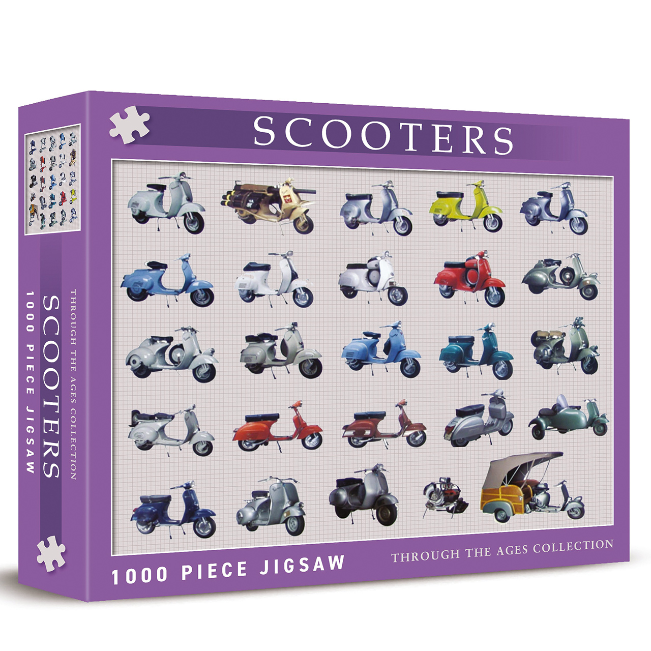 1000 Piece Scooters Jigsaw