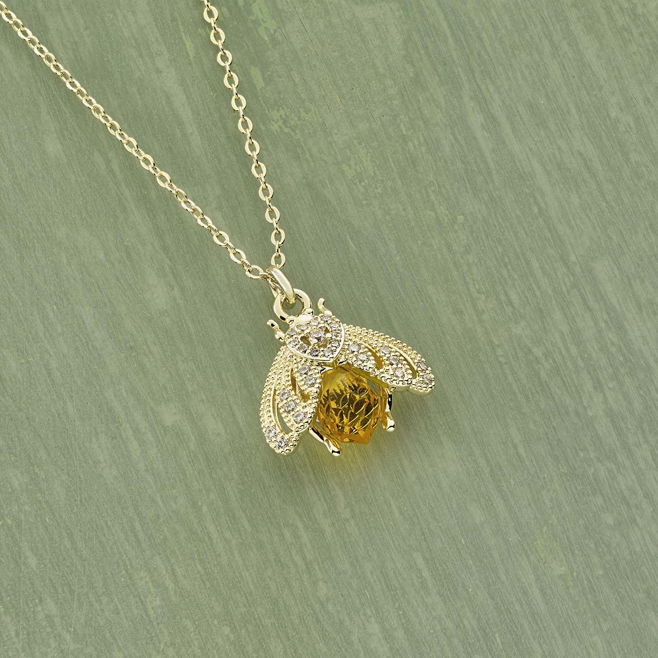 Honey Bee Necklace