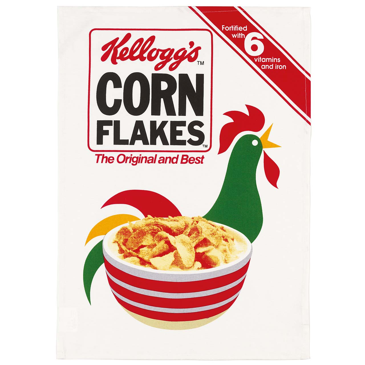 Cockerel Kellogg?s Designs Tea Towels Gift Discoveries