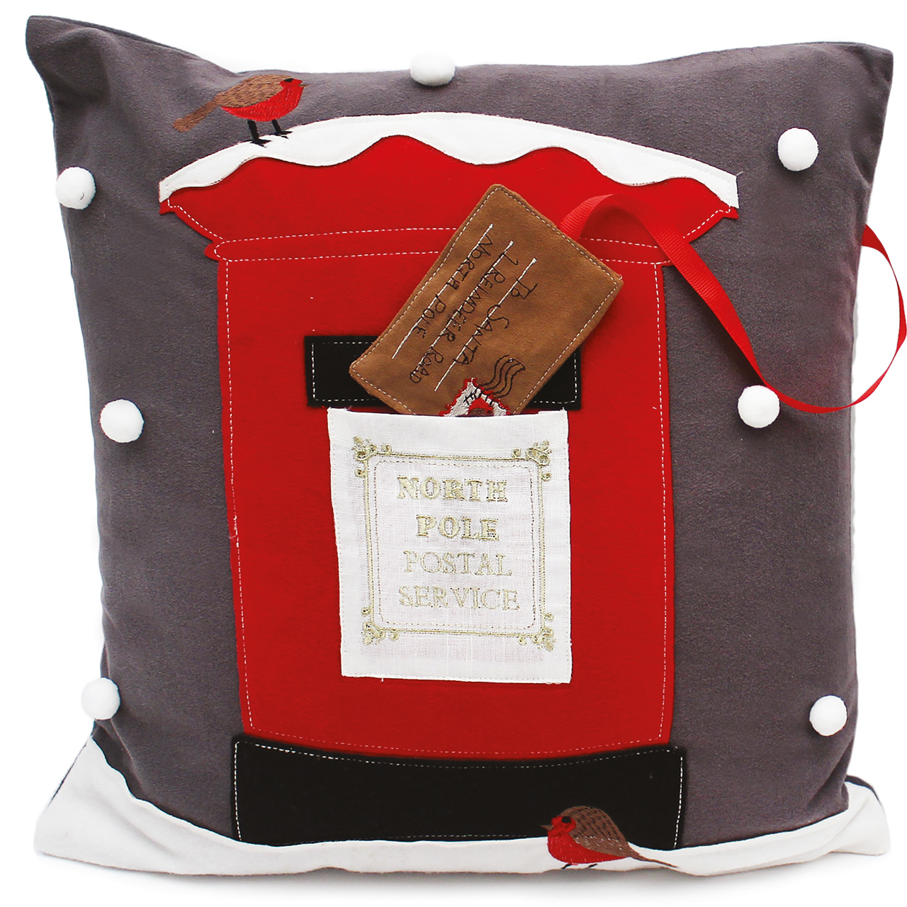 Embroidered Christmas Cushions