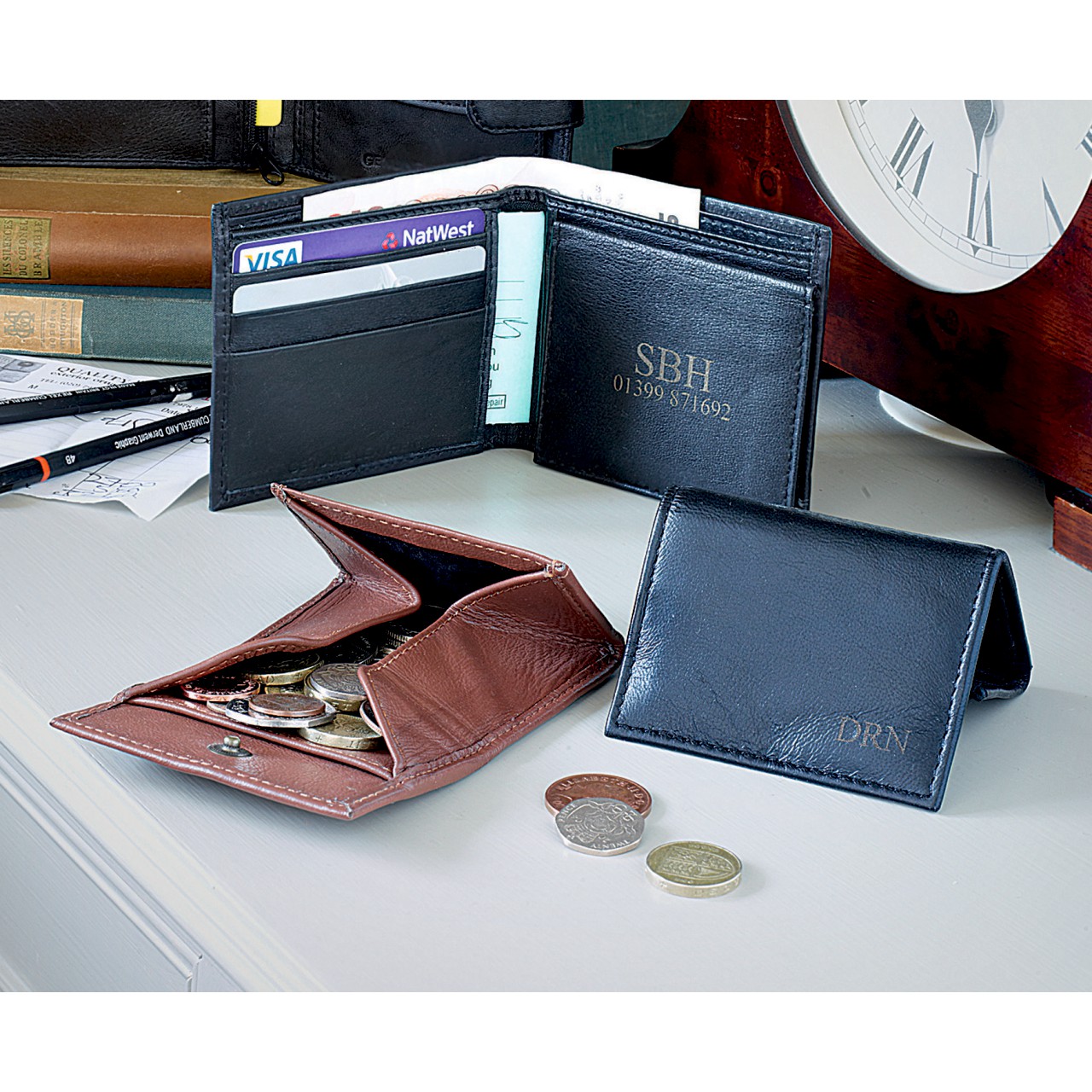 Purse with shop coin organizer