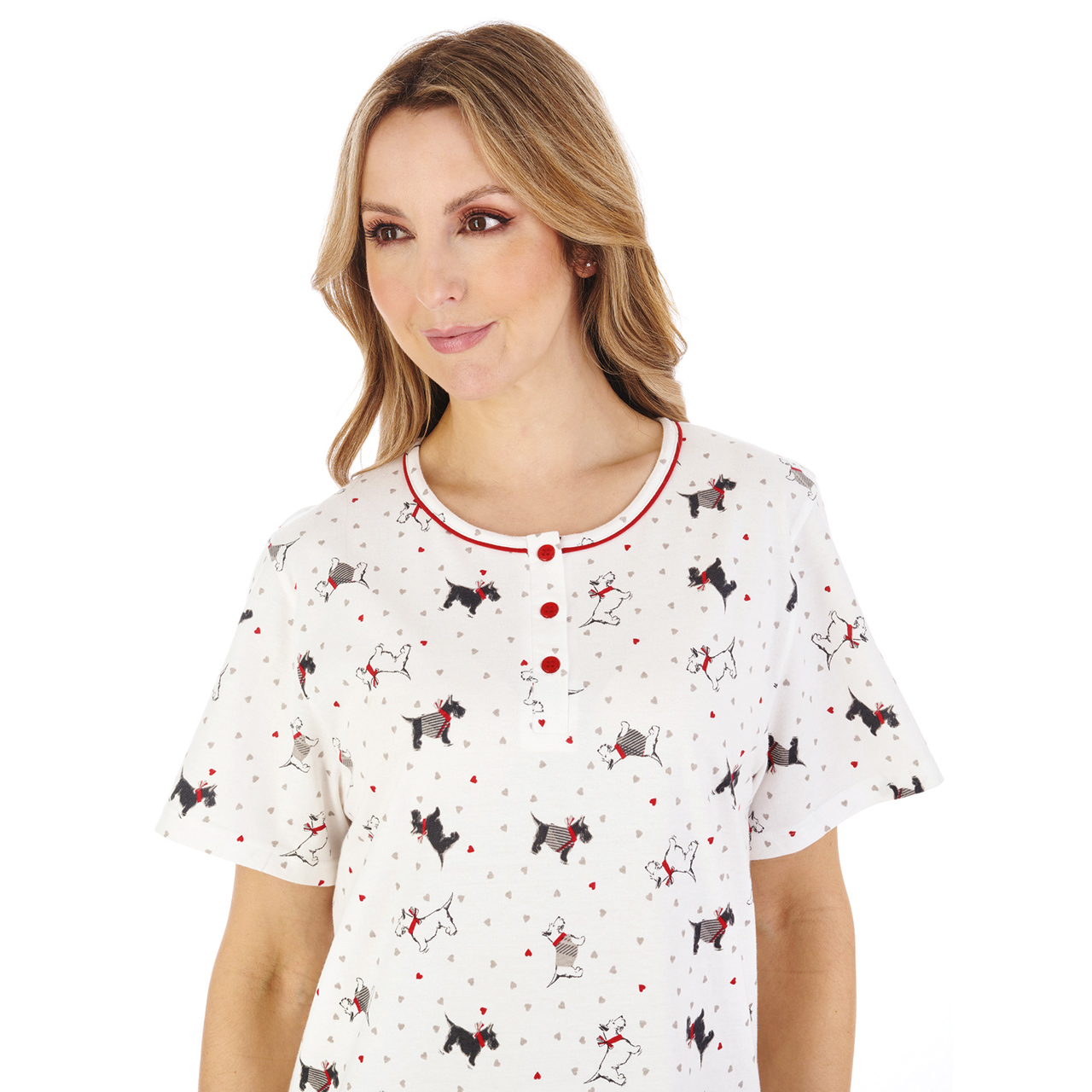 Scottie Dog Jersey Nightie