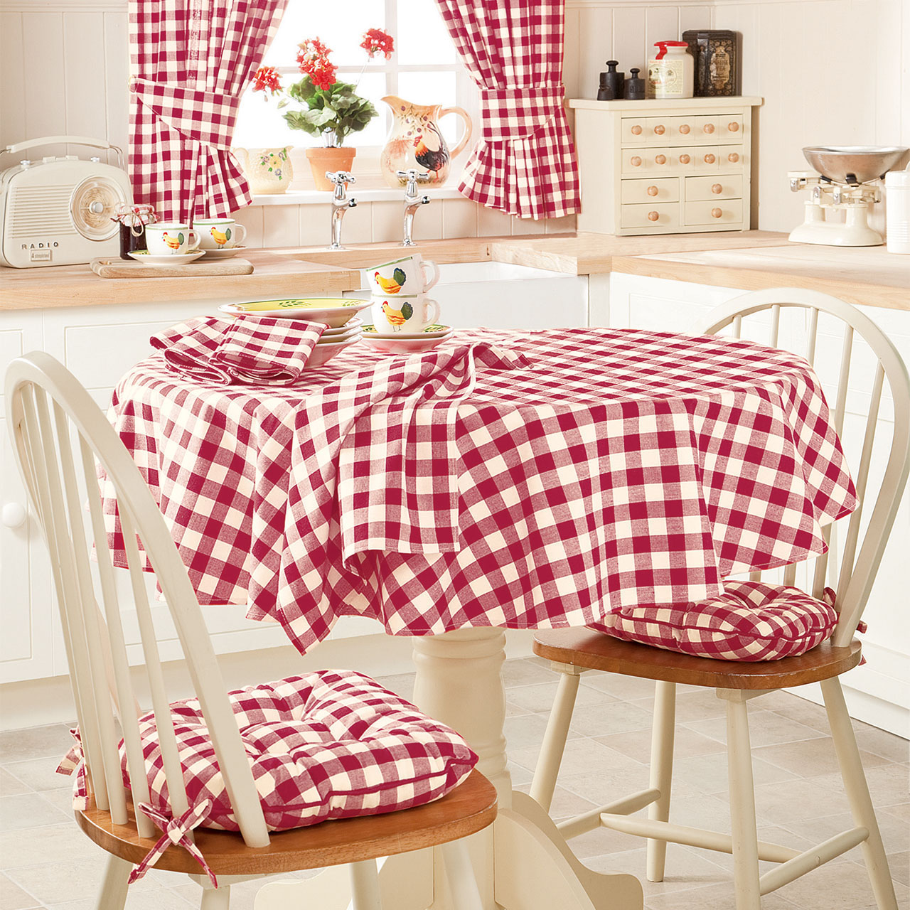 Gingham Napkins - Set of 4