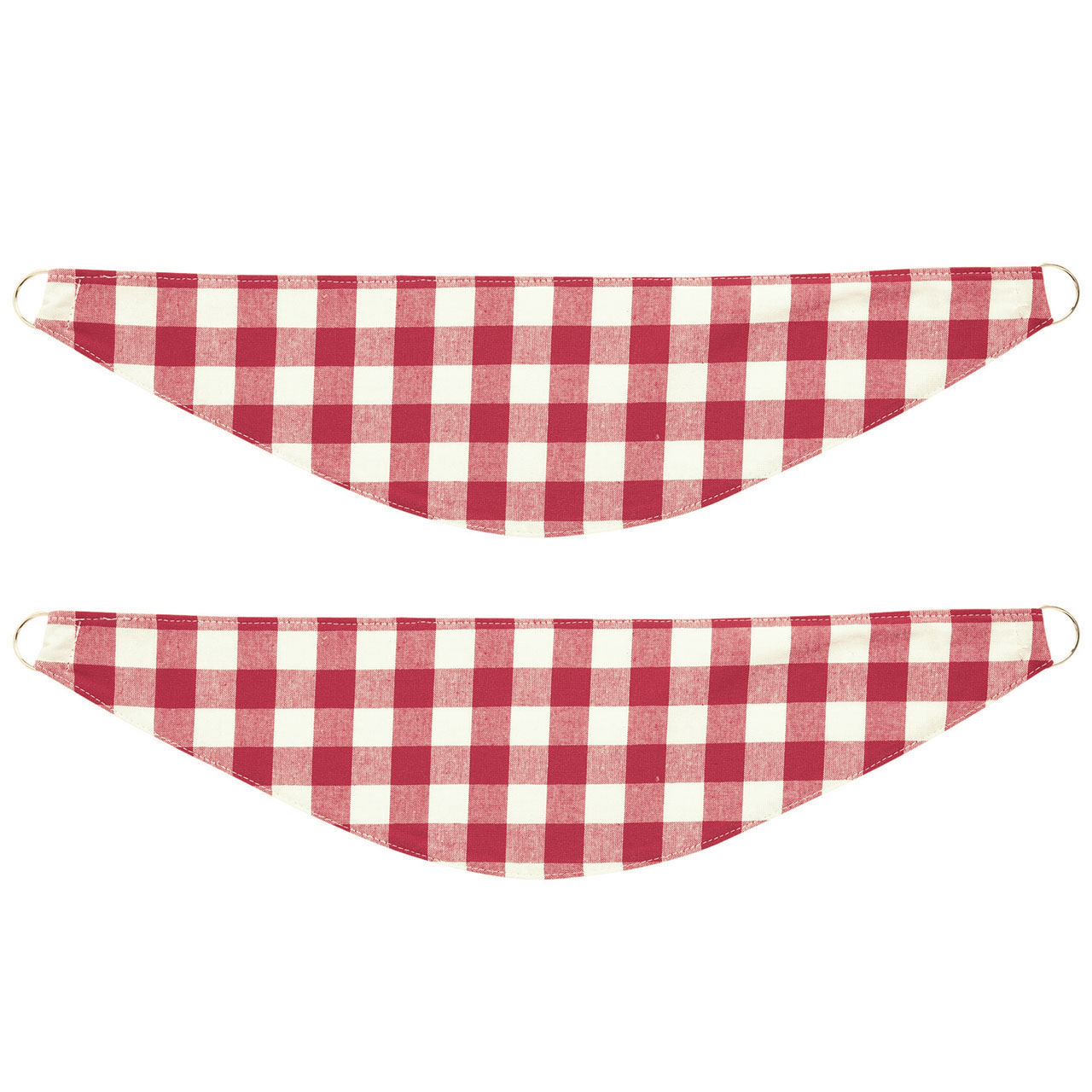 Gingham Tiebacks - Set of 2