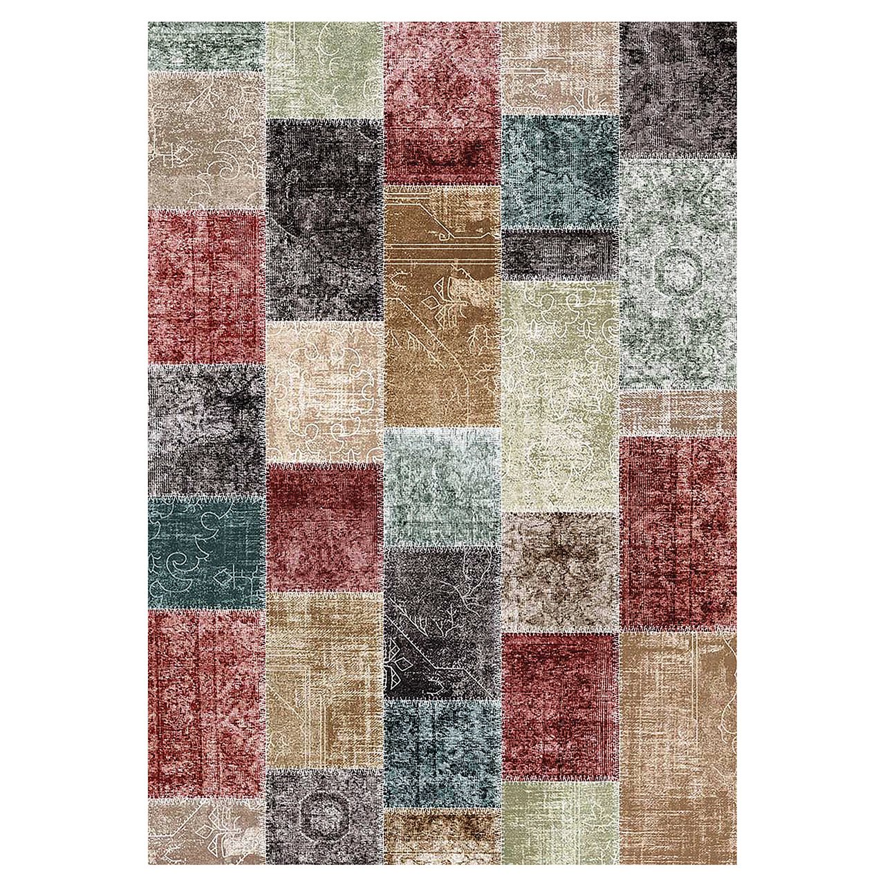 Patchwork Rugs and Runner