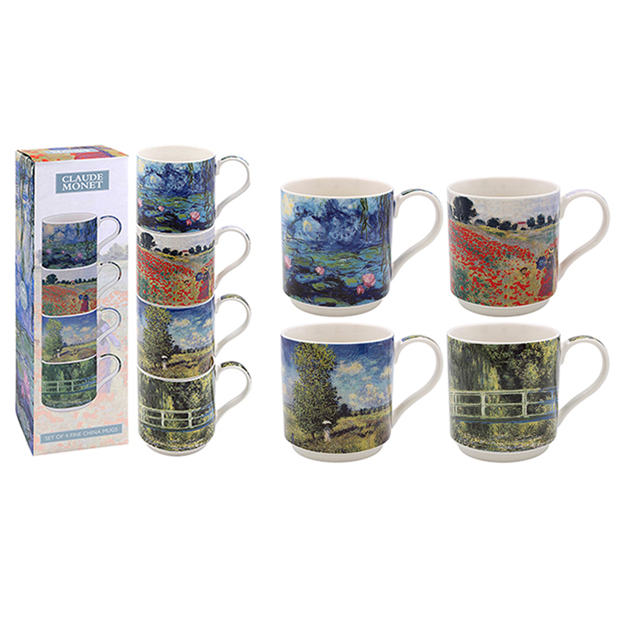 Monet Stacking Mugs