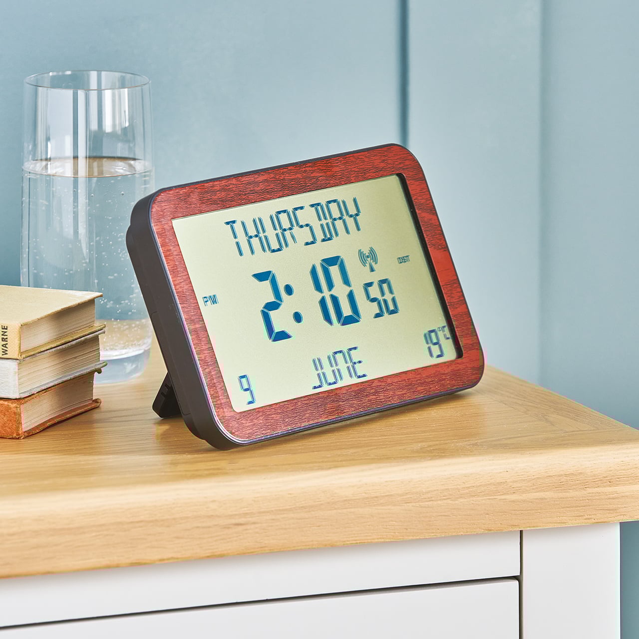 Easy Read Radio Controlled Calendar Clock