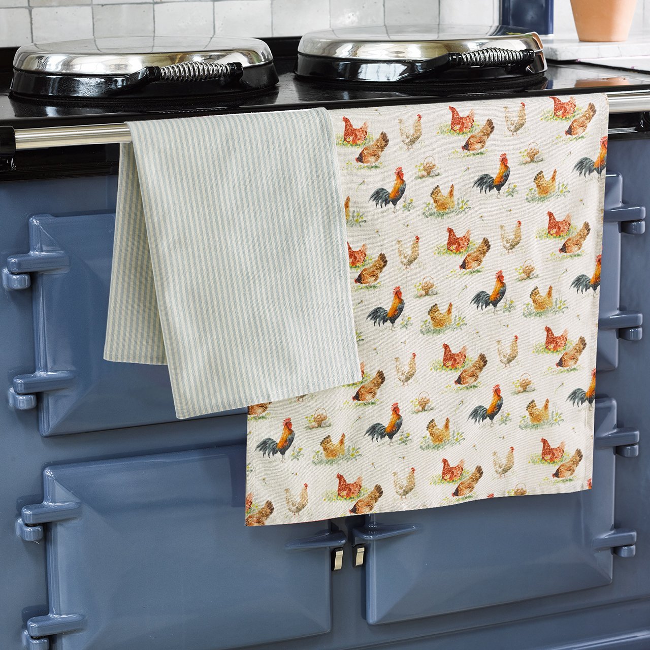 Feathered Flocks Tea Towels - Set of 2