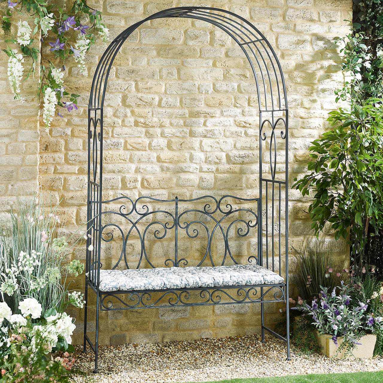 Heritage Arbour with Bench