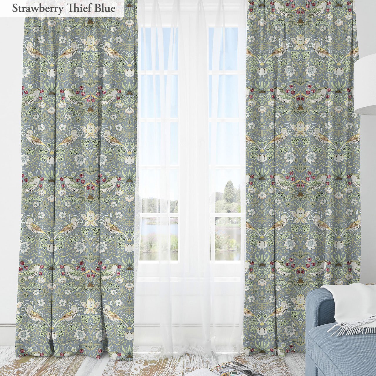 William Morris Ready Made Curtains Home Collection
