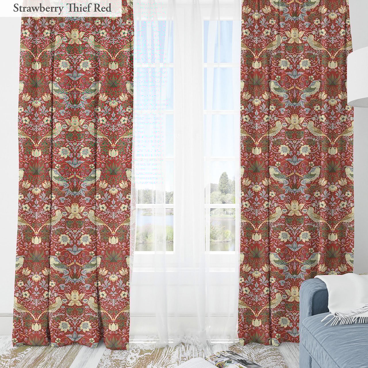 William Morris Ready Made Curtains Home Collection