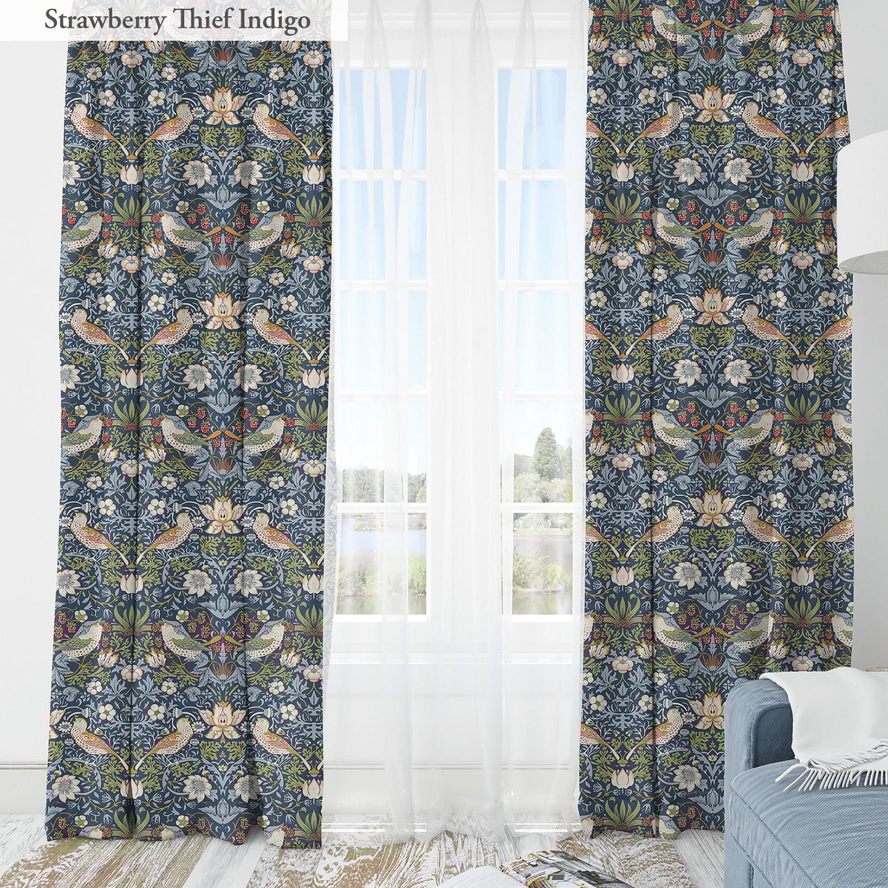 William Morris Ready Made Curtains Home Collection