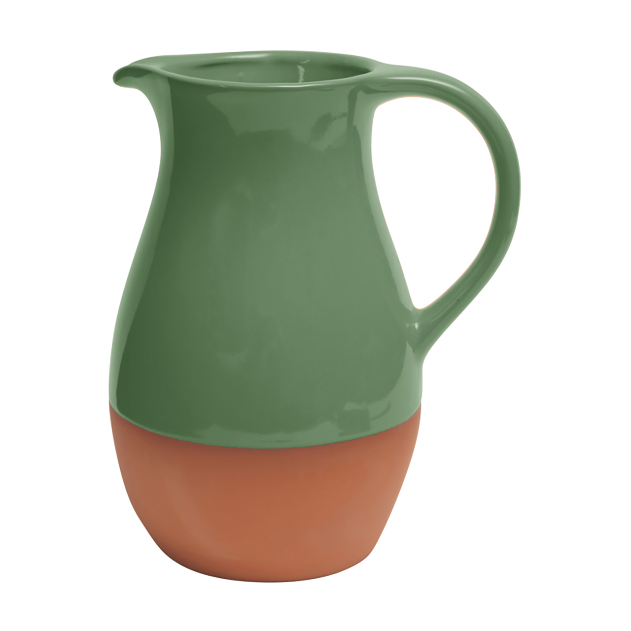 Glazed Terracotta Jug