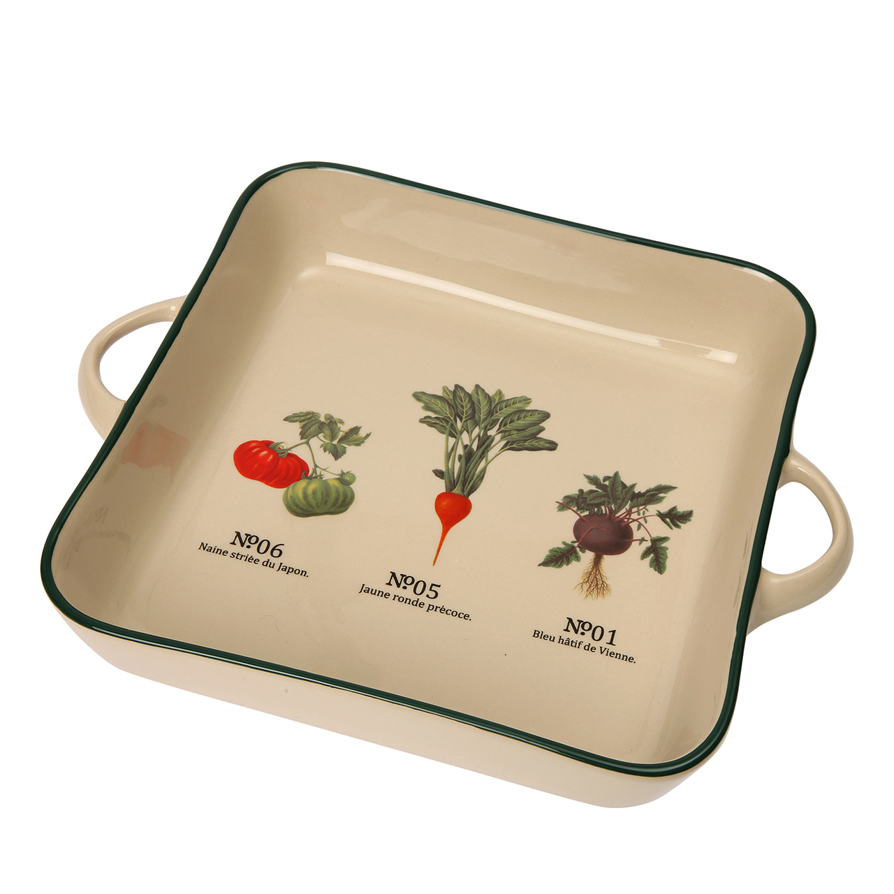 Kitchen Garden Square Oven Dish