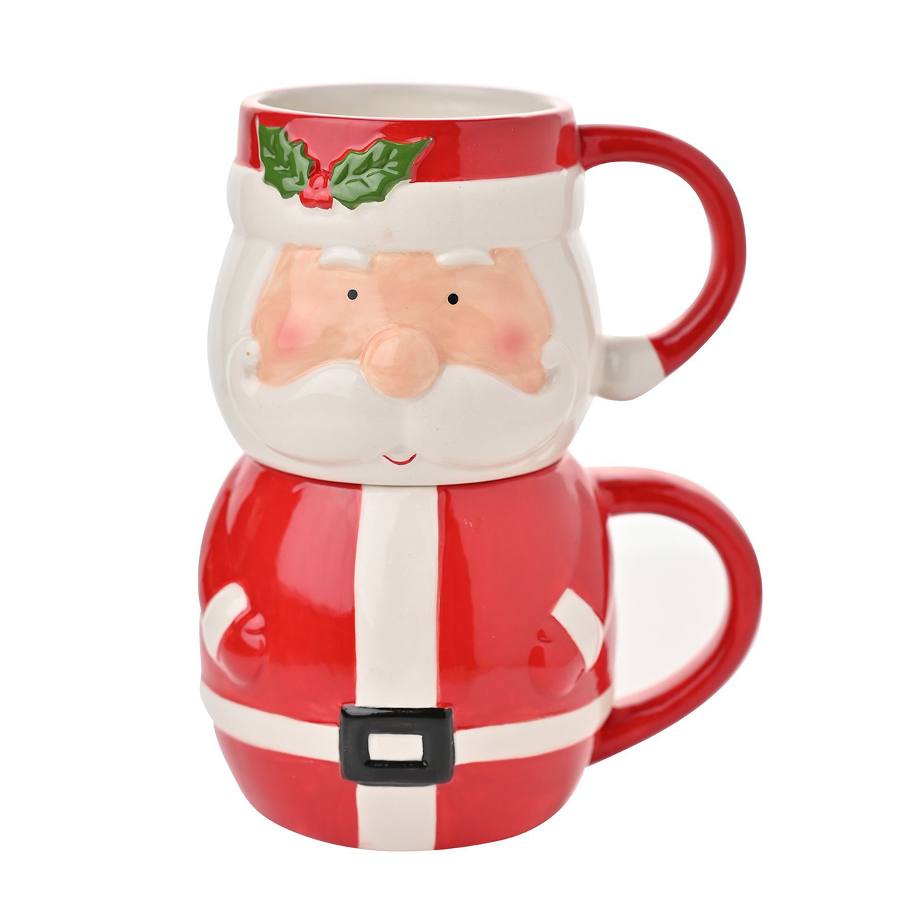 Santa Stacking Mugs