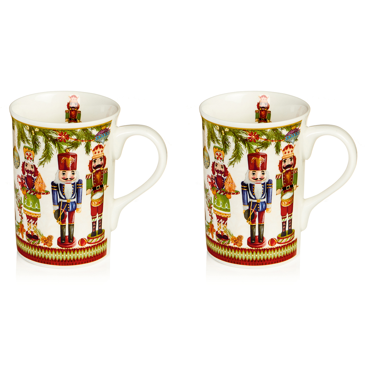 Nutcracker Mugs - Set of 2