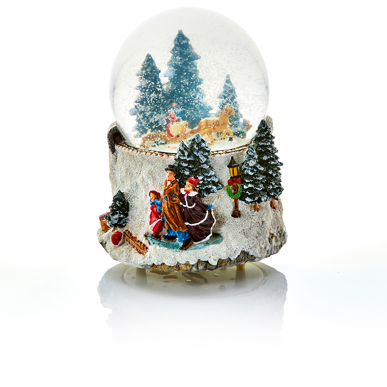 Wind Up Musical Snow Globe