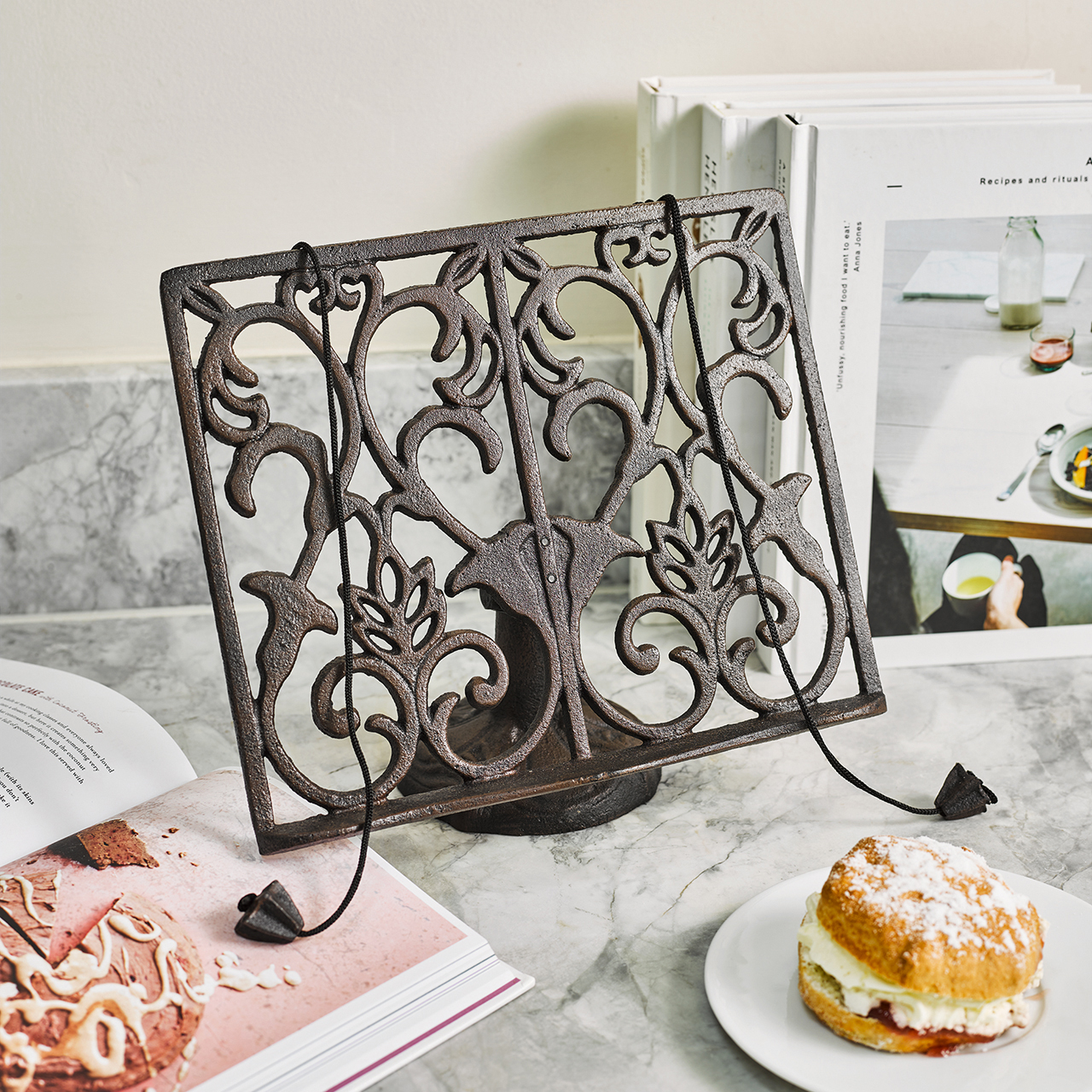 Scrollwork Book Stand