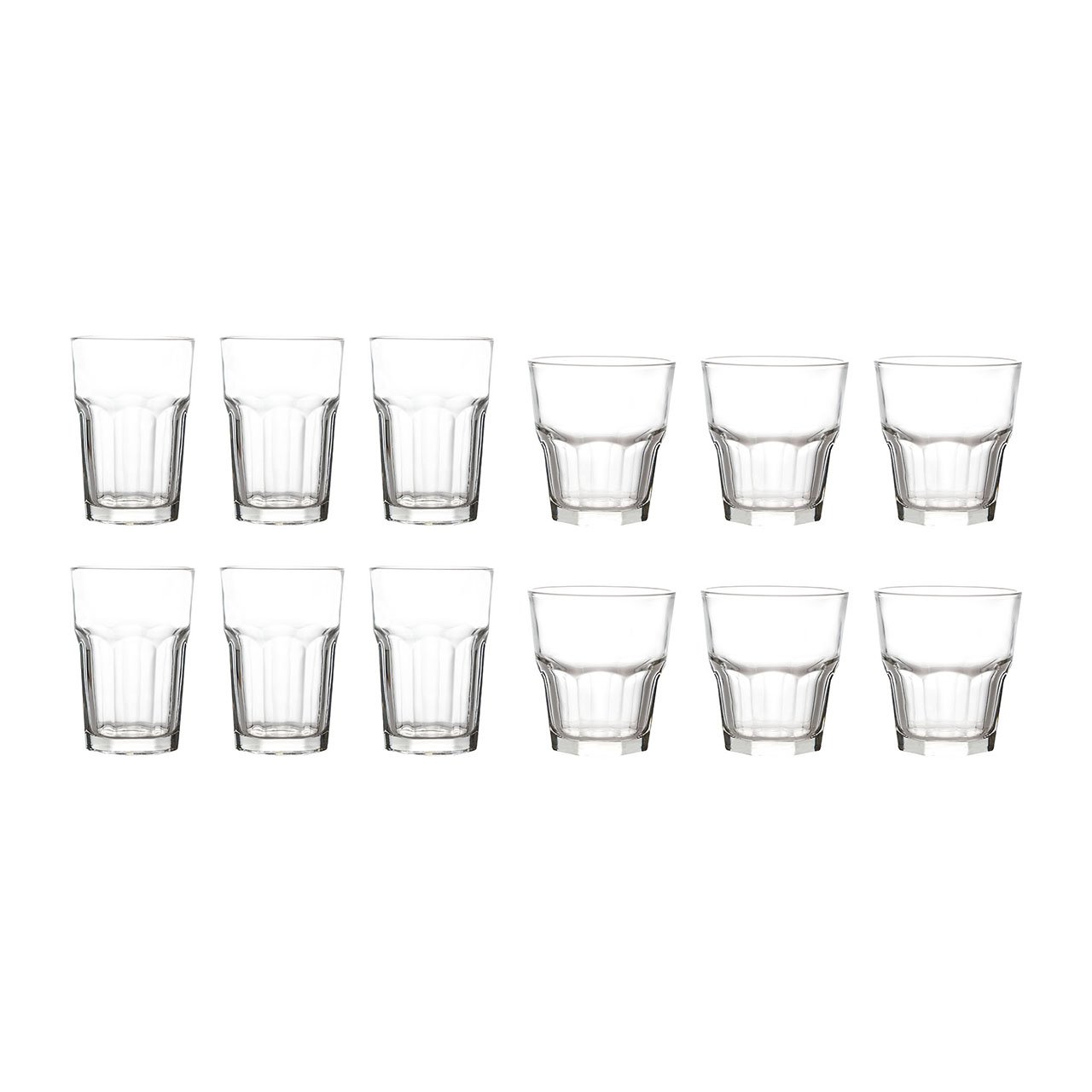 Hiball and Mixer Tumblers - Set of 12