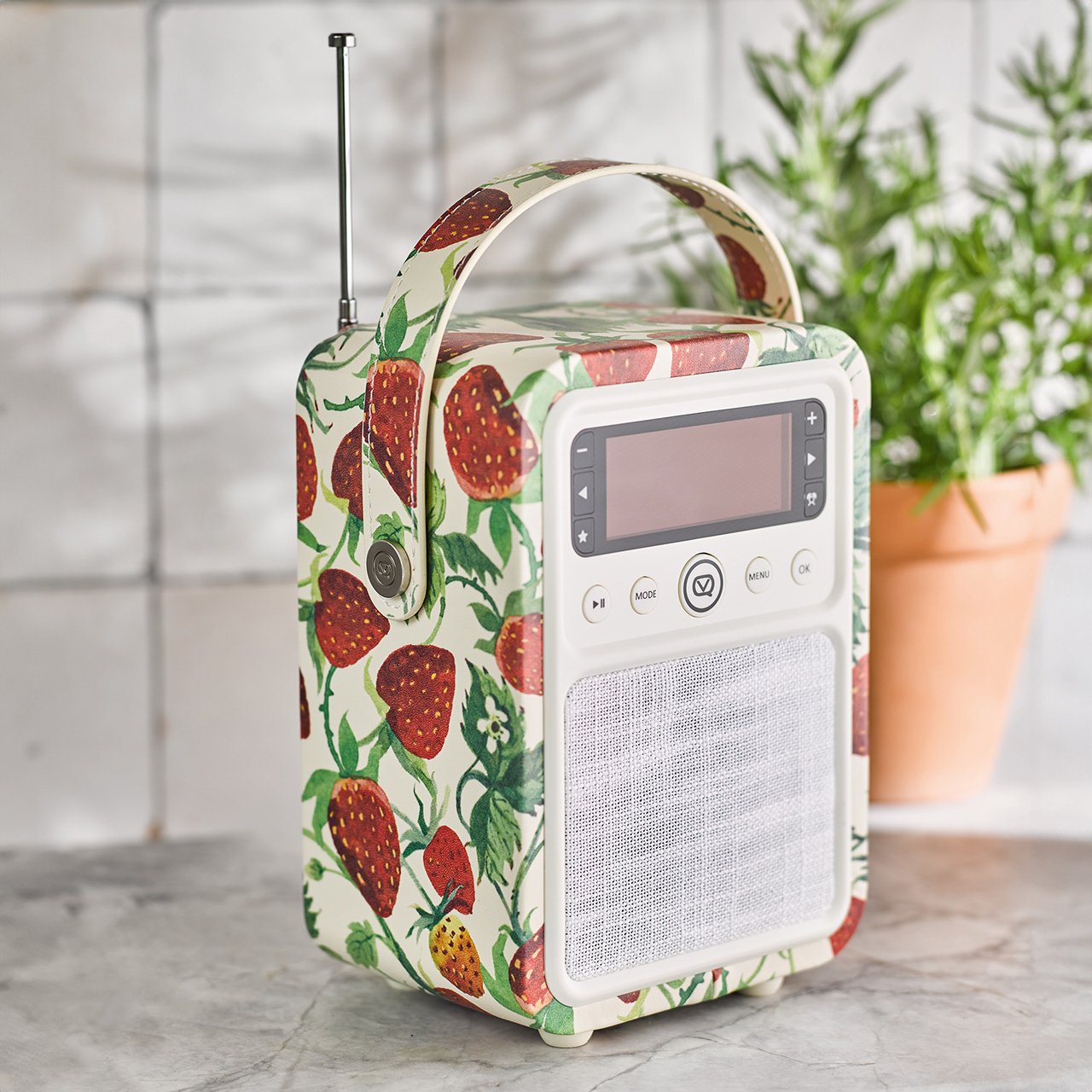 Strawberry DAB Radio