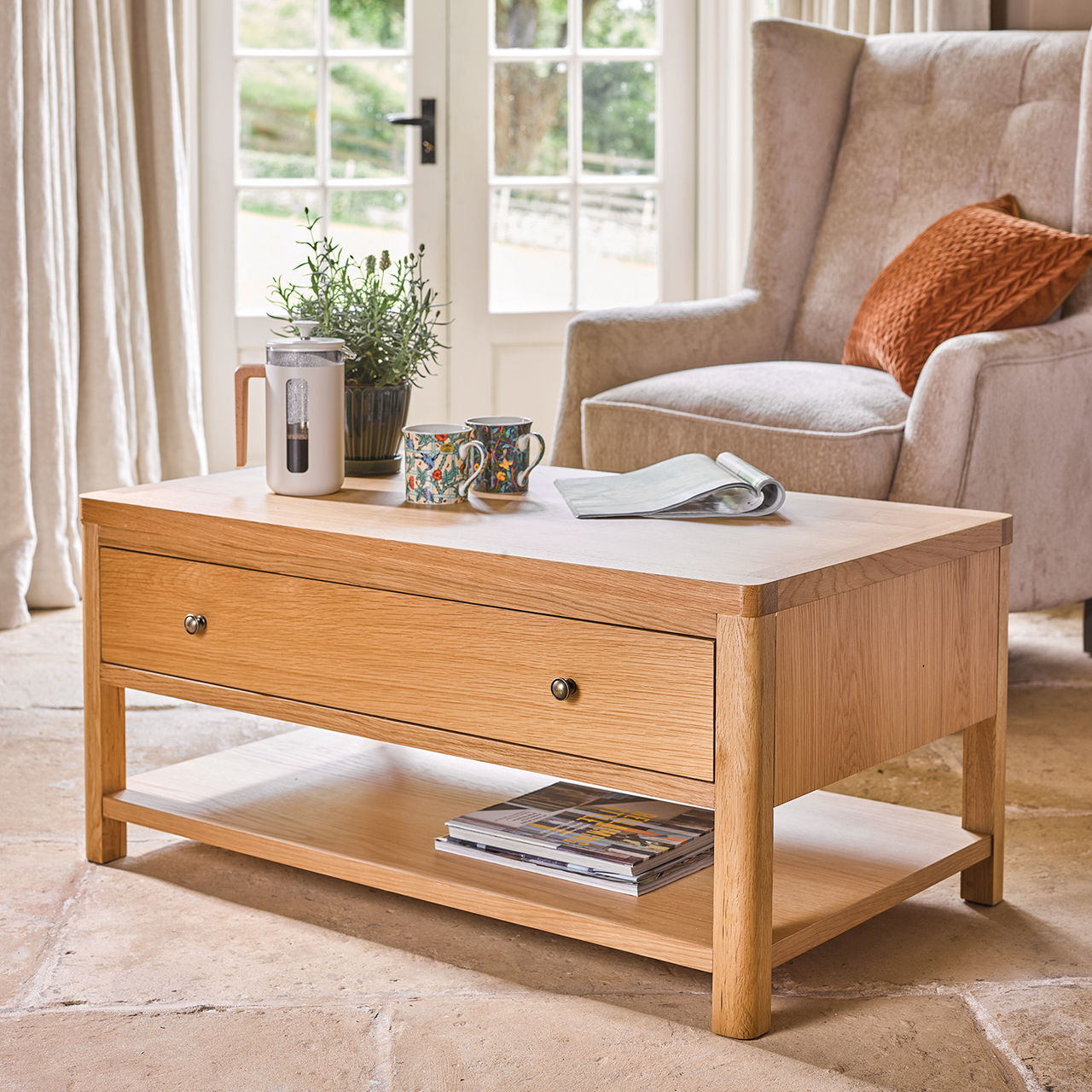 Bampton Oak Coffee Table