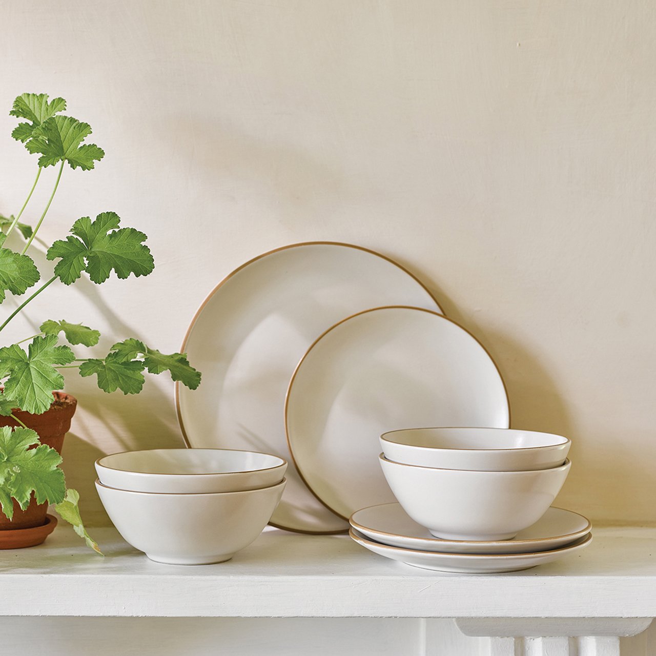 Stoneware Dinner Set - 12 piece