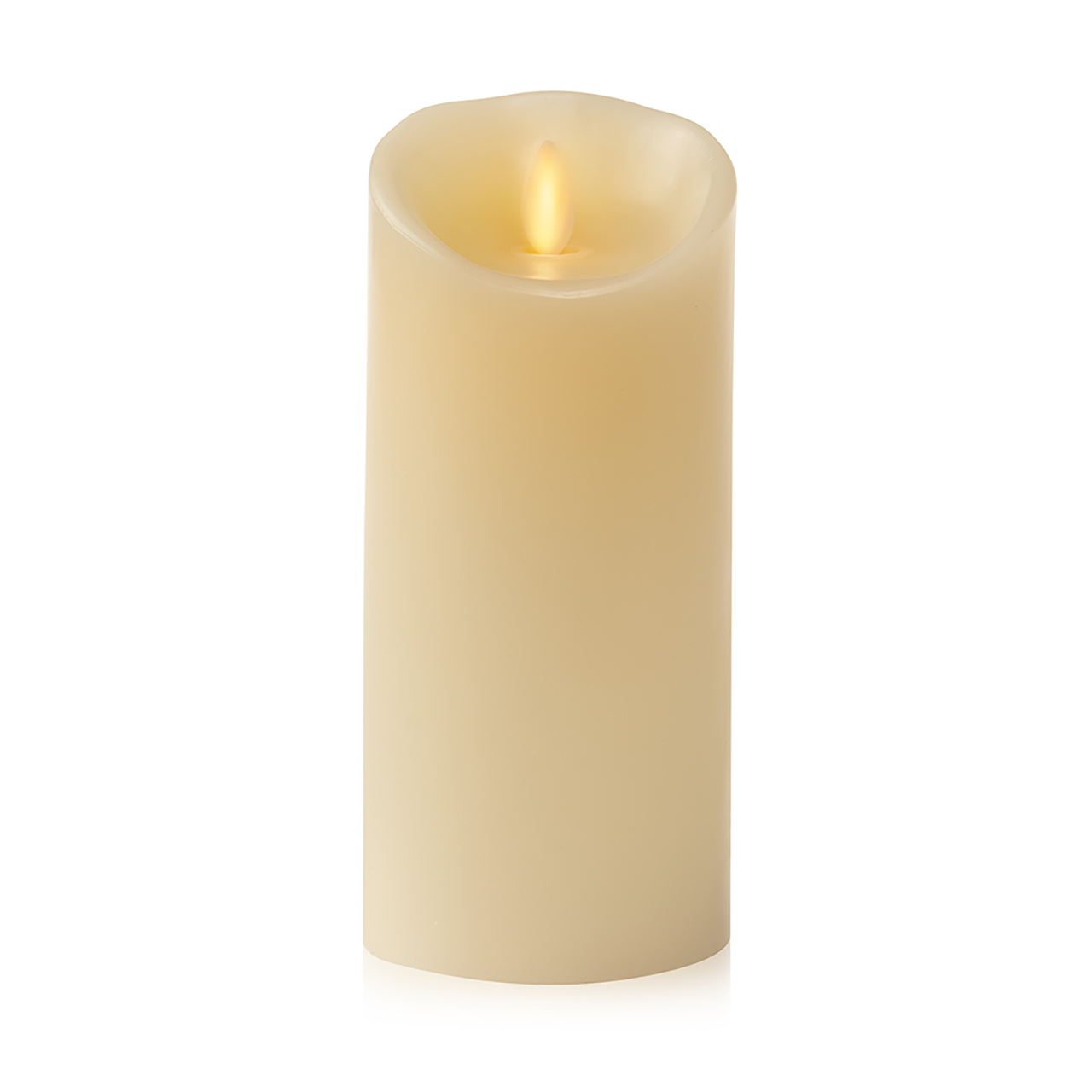 Flame Effect Pillar Candle