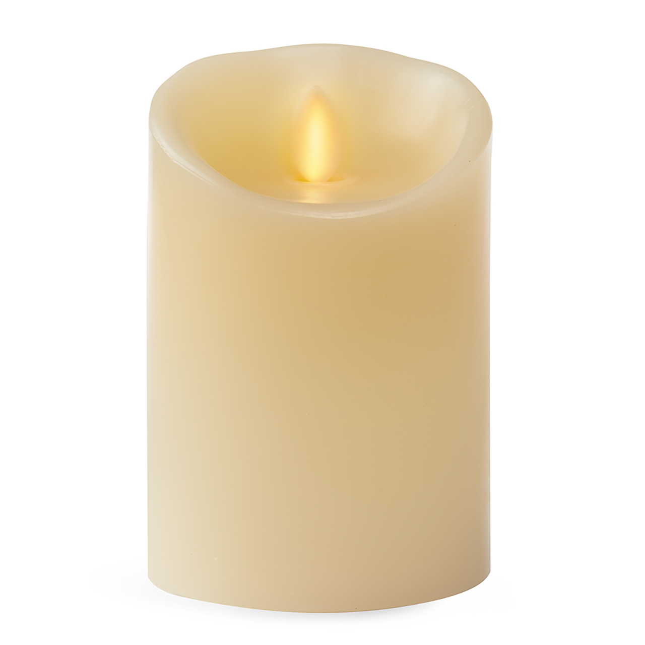 Flame Effect Pillar Candle