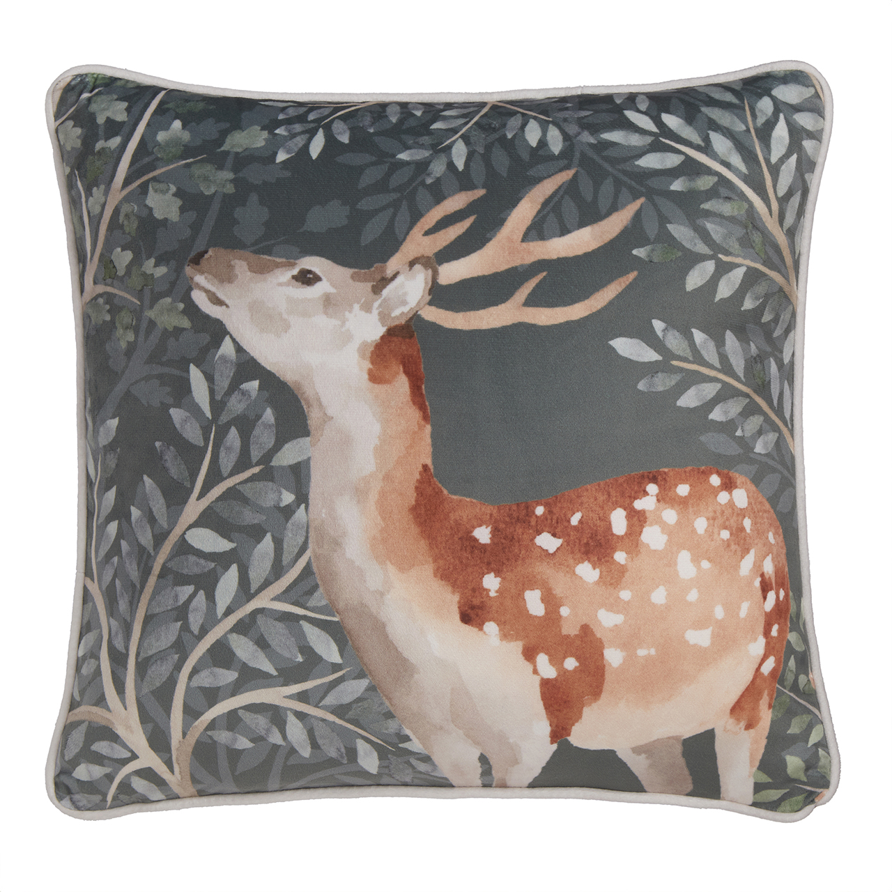 Forest Velvet Cushion