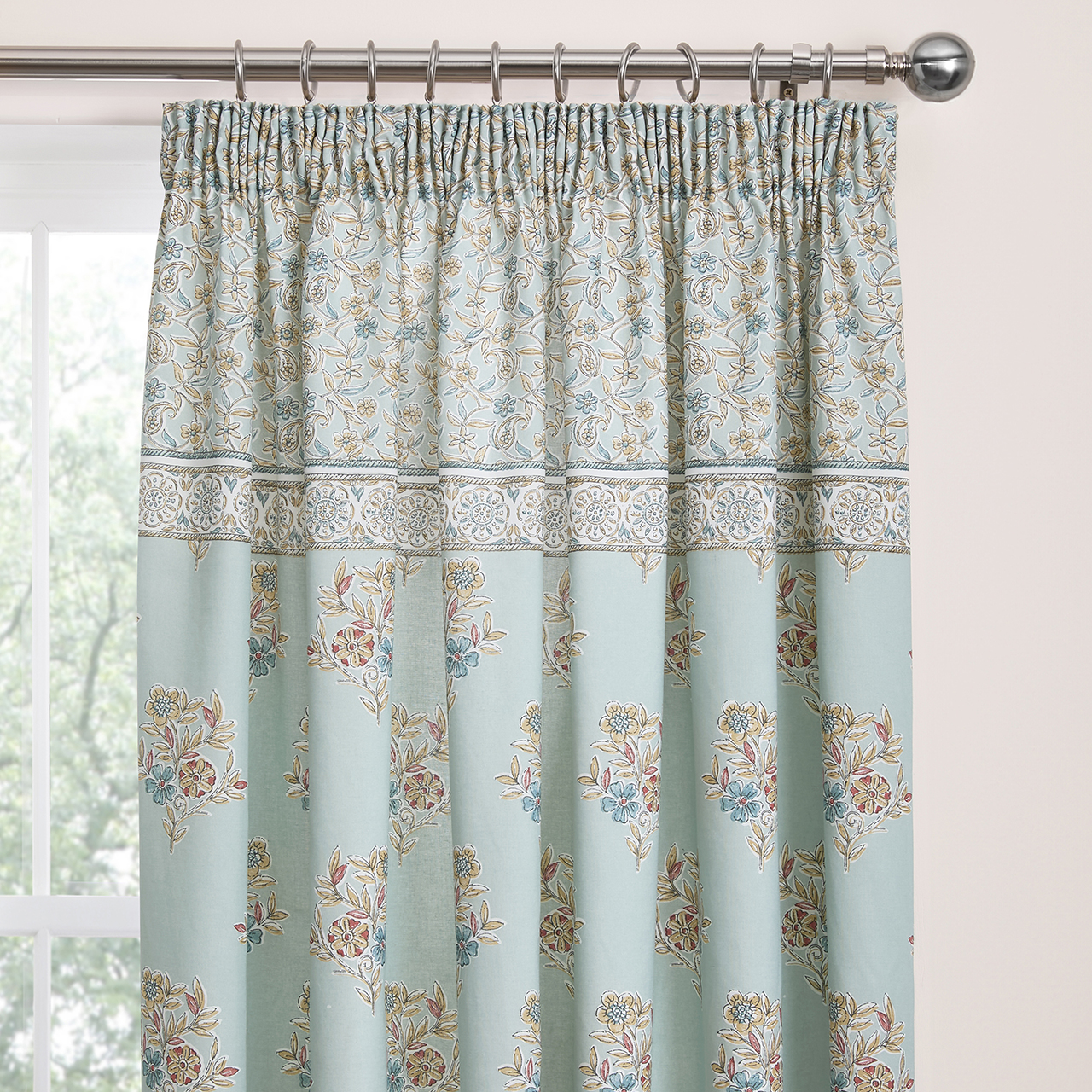 Vintage Lined Curtains