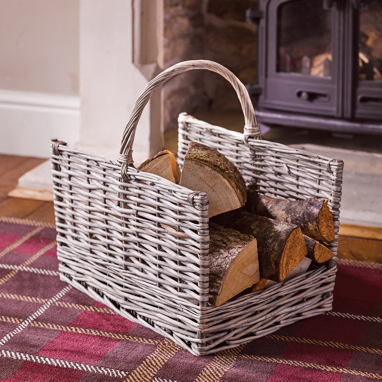 Willow Log Basket