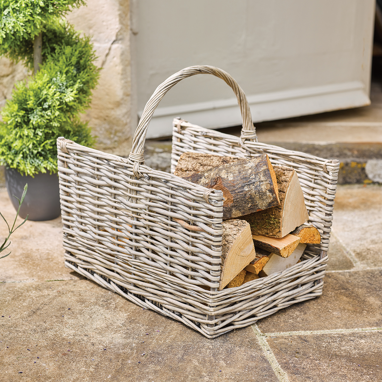 Willow Log Basket