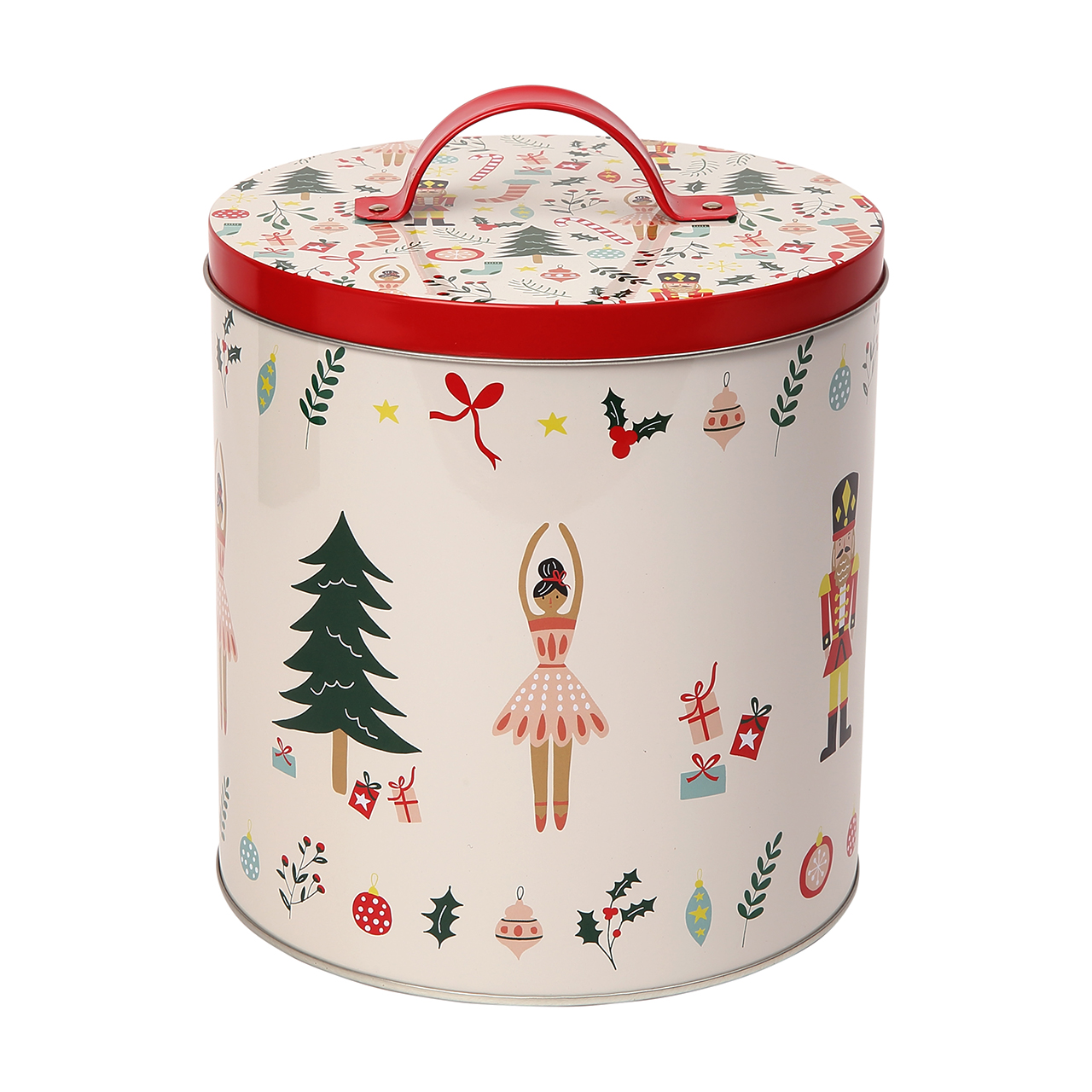 Nutcracker Biscuit Barrel