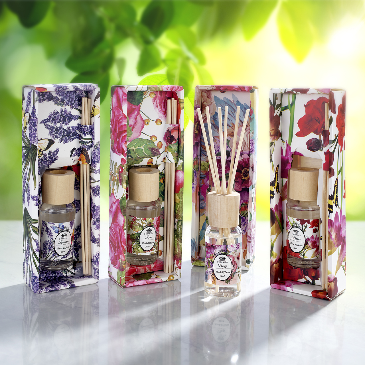 Set of 4 Fragrant Diffusers