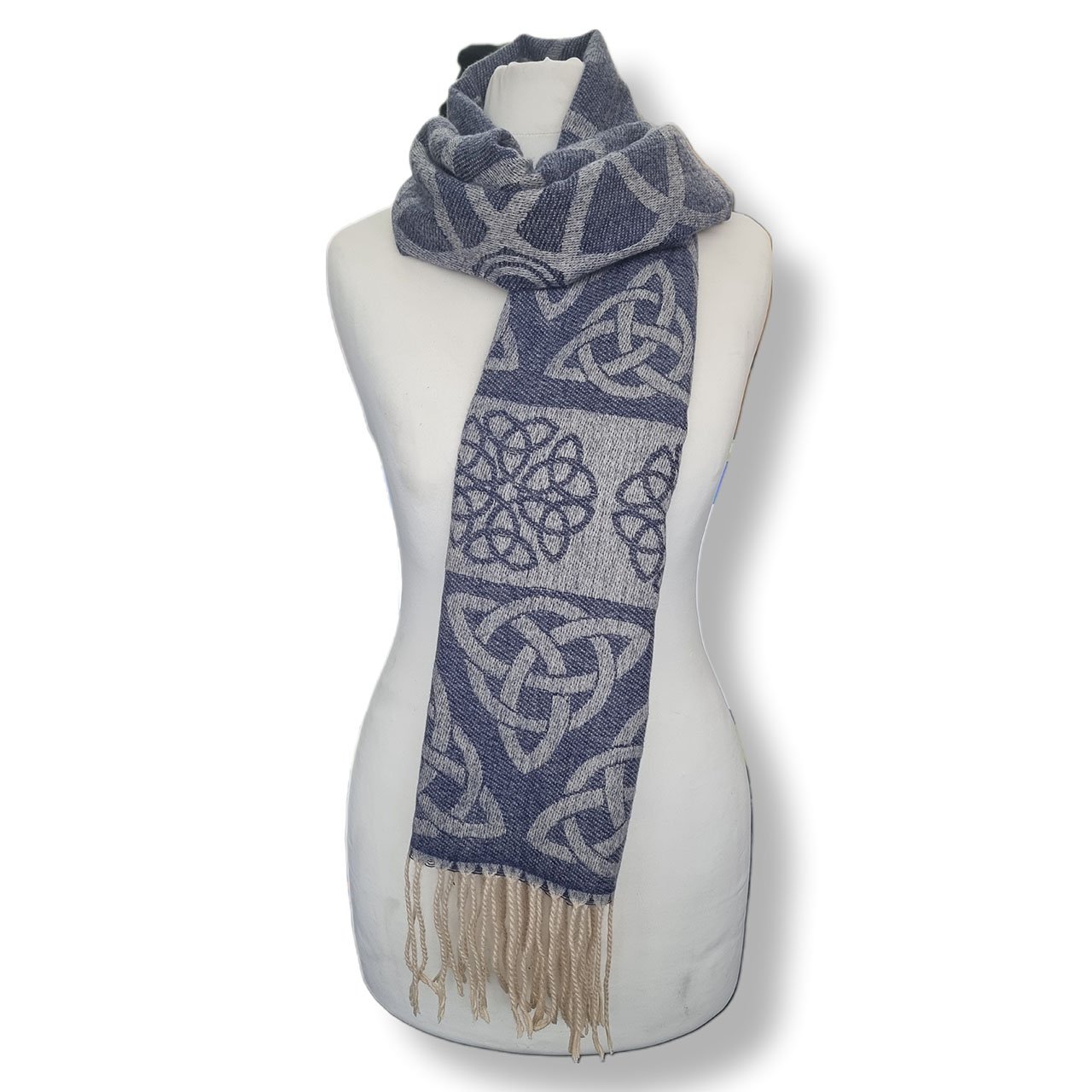 Celtic Fringed Scarf