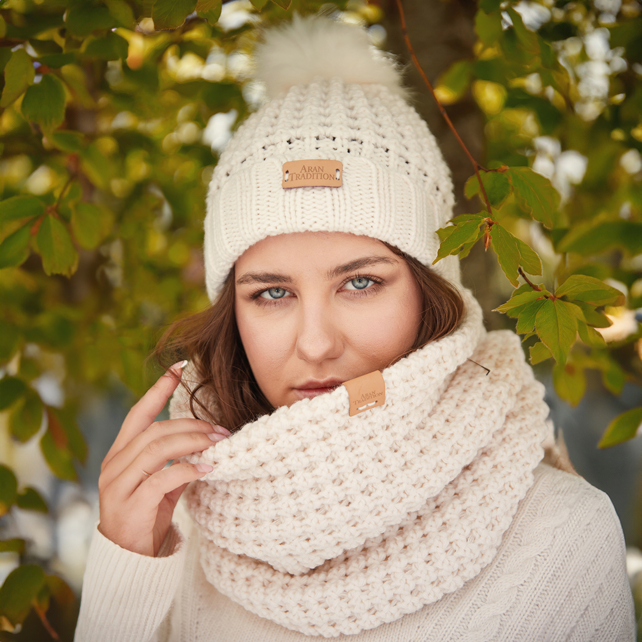 Chunky-Knit Snood