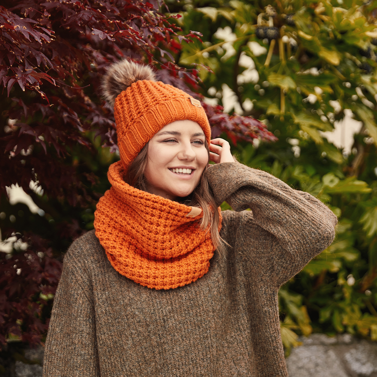 Chunky-Knit Snood